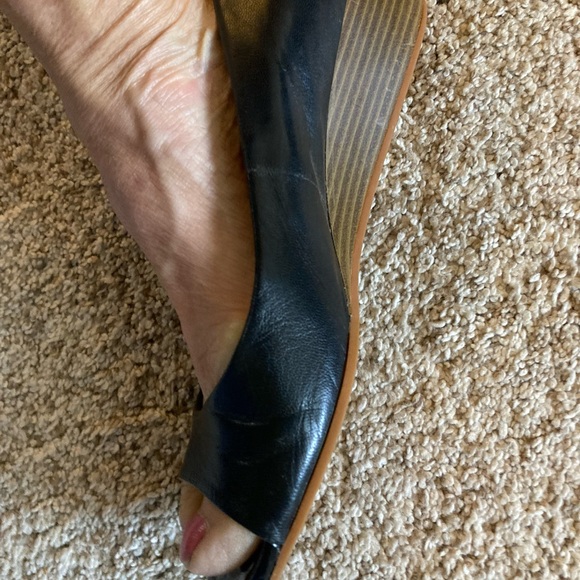 Cole Hahn wedges peep toe - Picture 6 of 12